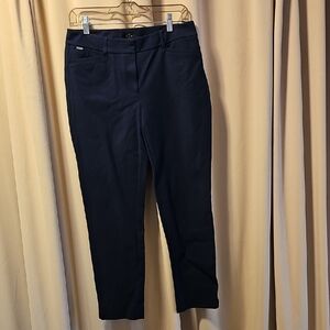 White House Black Market Deep Blue Slim Ankle Pants